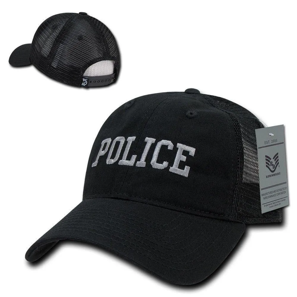 1 Dozen 6 Panel Relaxed Trucker Cotton Military Low Crown Caps Hats Wholesale Lots!!