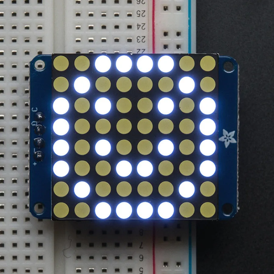 Adafruit Small 1.2" 8x8 LED Matrix w/I2C Backpack