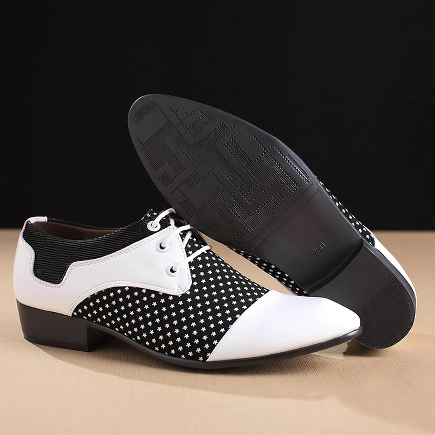 ADMLZQQ Men's Dress Shoes Oxford Shoes Formal Pointed Lace Up Casual Business Suit Tuxedo Wedding Shoes for Men