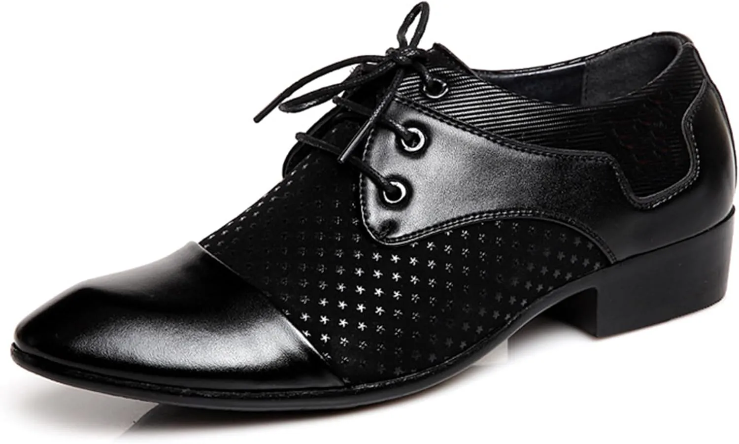 ADMLZQQ Men's Dress Shoes Oxford Shoes Formal Pointed Lace Up Casual Business Suit Tuxedo Wedding Shoes for Men