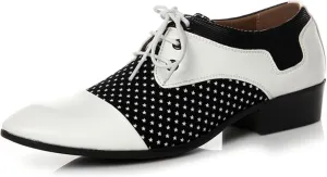 ADMLZQQ Men's Dress Shoes Oxford Shoes Formal Pointed Lace Up Casual Business Suit Tuxedo Wedding Shoes for Men