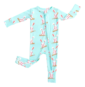 Baseball Bunnies Convertible Romper