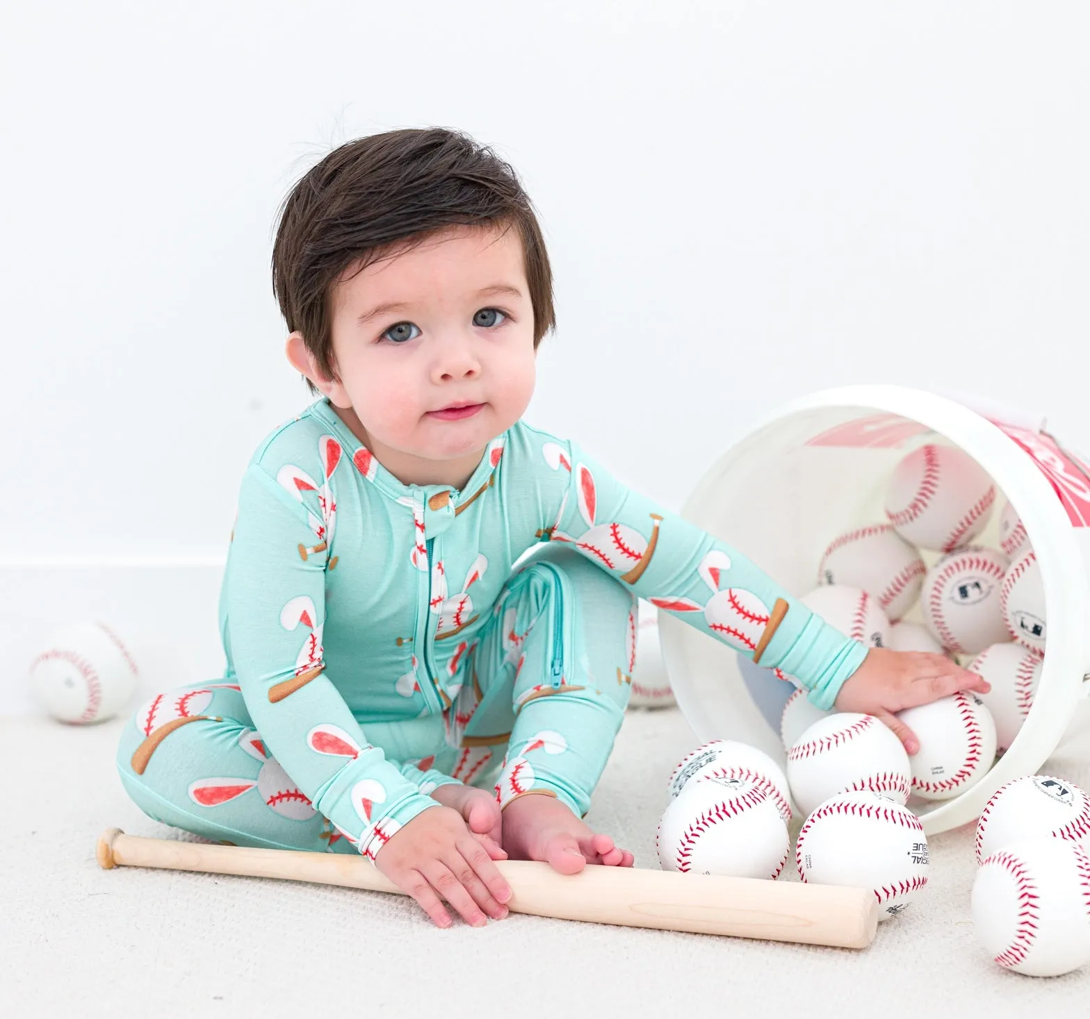 Baseball Bunnies Convertible Romper