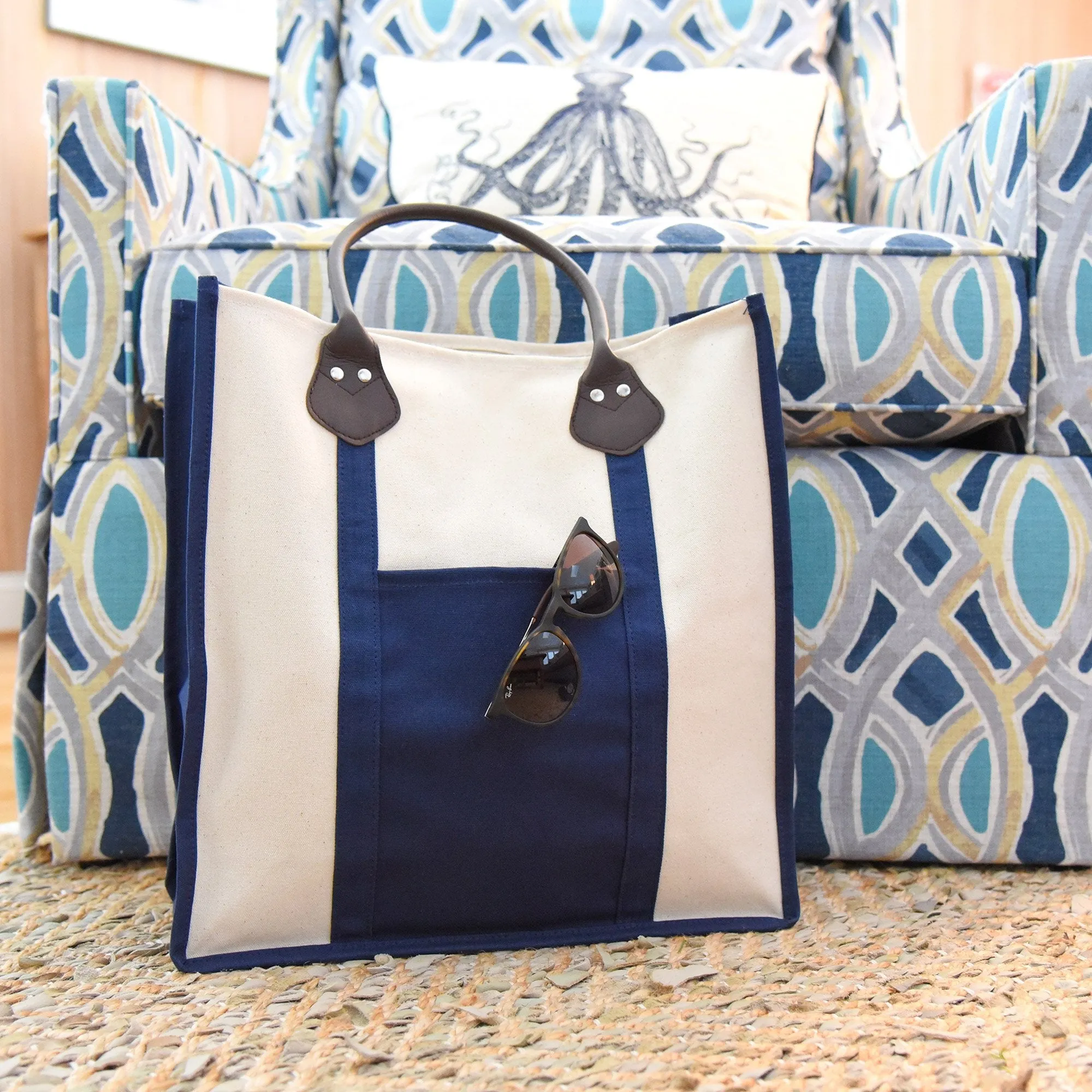 Canvas Breyton Office Tote Bag