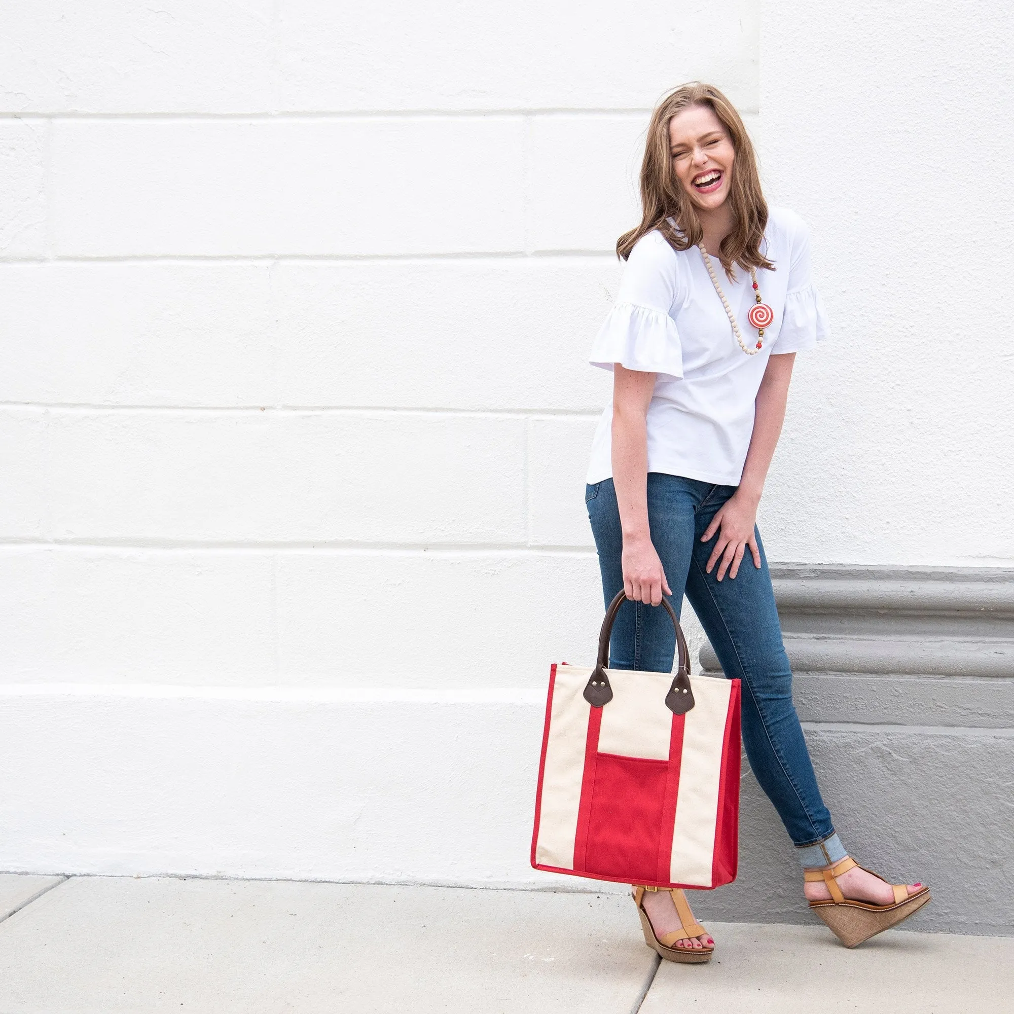 Canvas Breyton Office Tote Bag