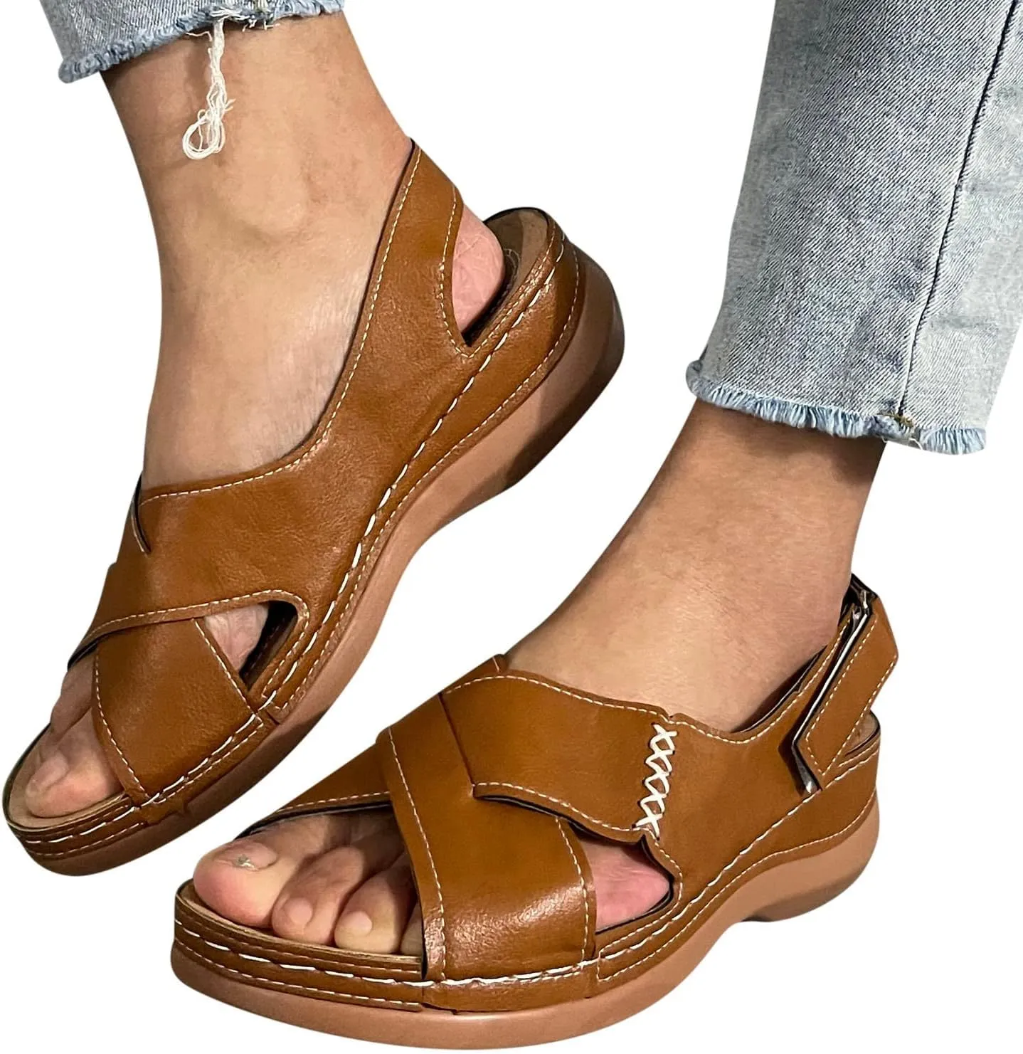 Casual Shoes for Women with Arch Support Dress Sandals for Women Wide Width Dress Shoes for Women Comfortable Dressy