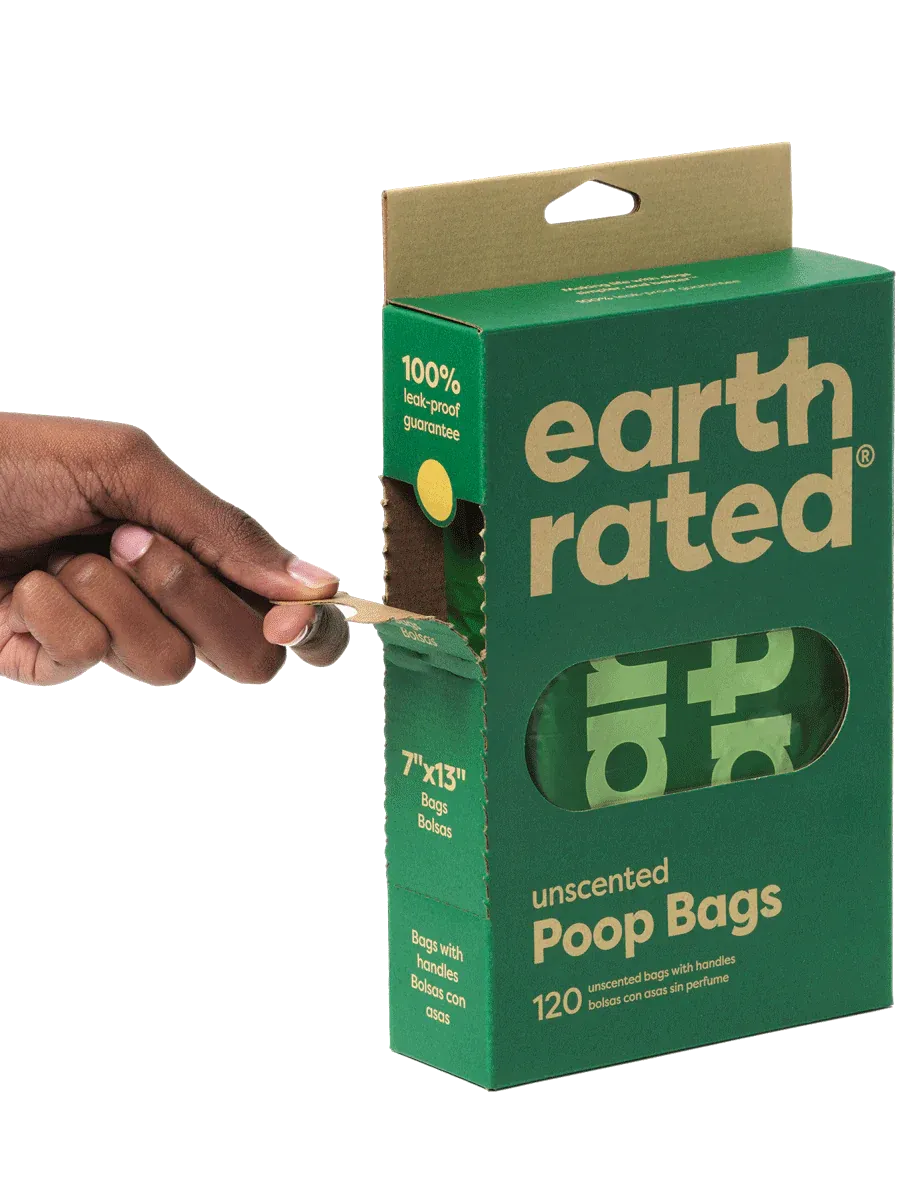 earth rated - 120 Easy-Tie Handle Bags (Lavender)
