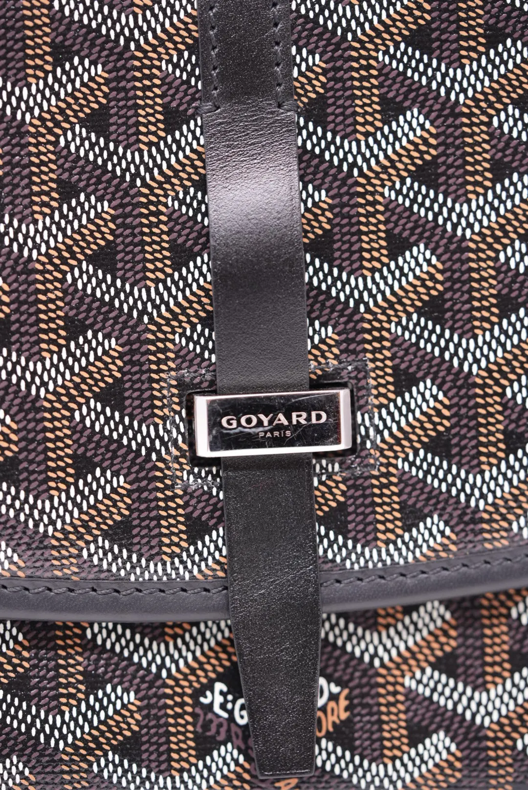 Goyard Belvedere Messeger Bag Black