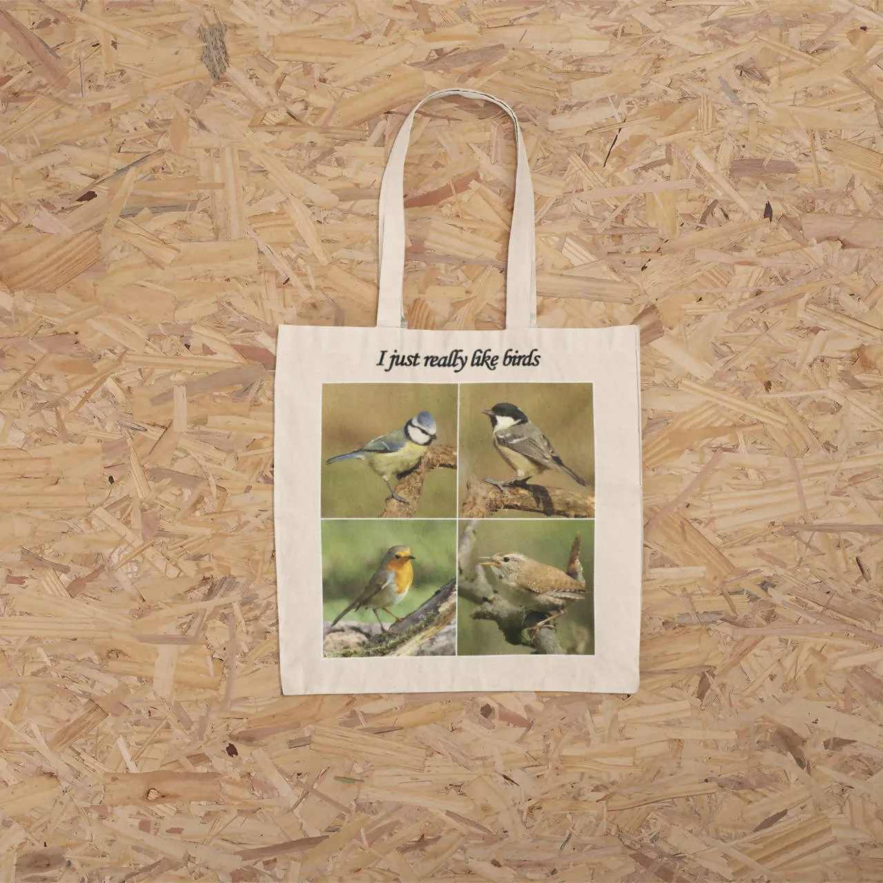 I Just Really Like Birds Tote Bag
