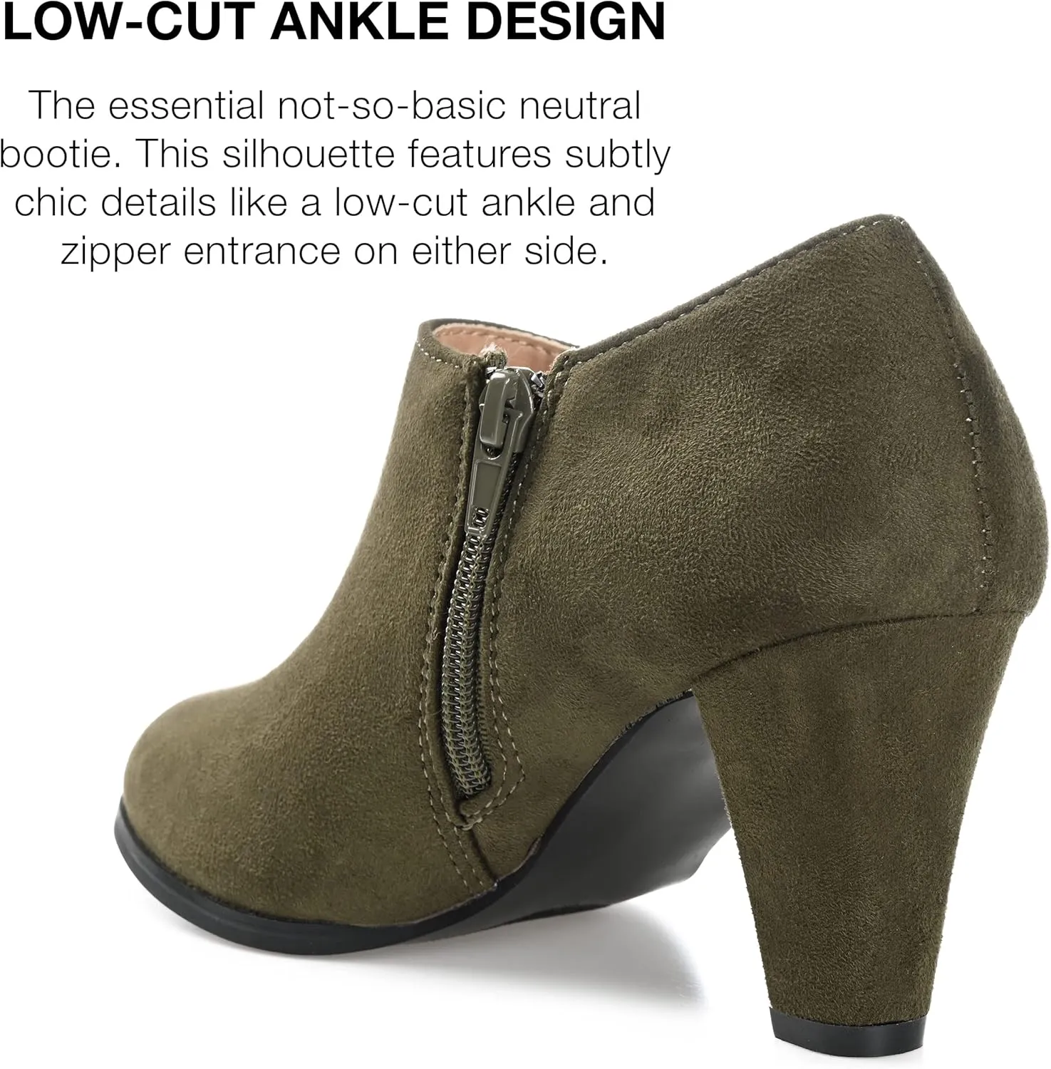 Journee Collection Women's Ankle Boots and Booties