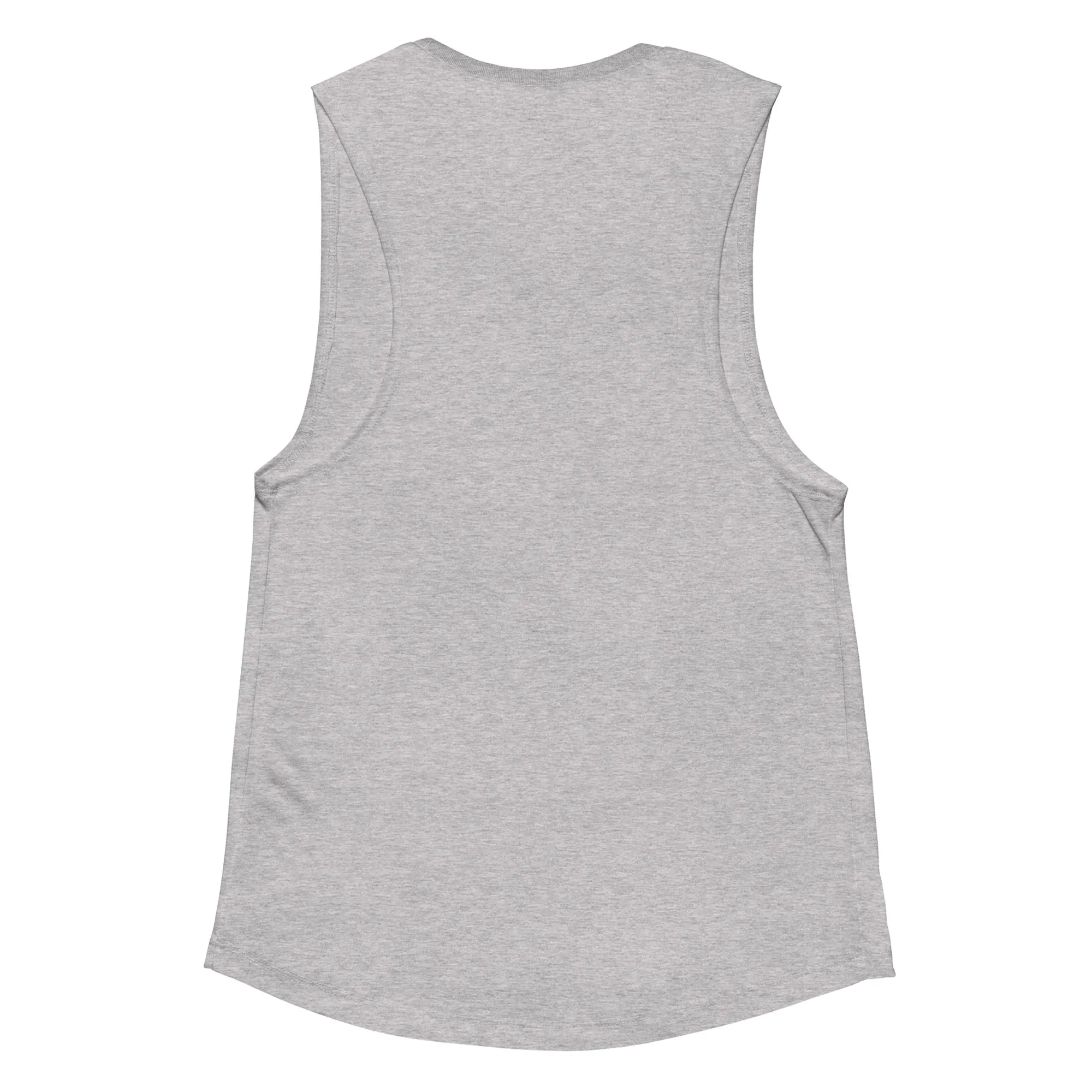 Ladies’ Muscle Tank Breathe, Trust, Let Go