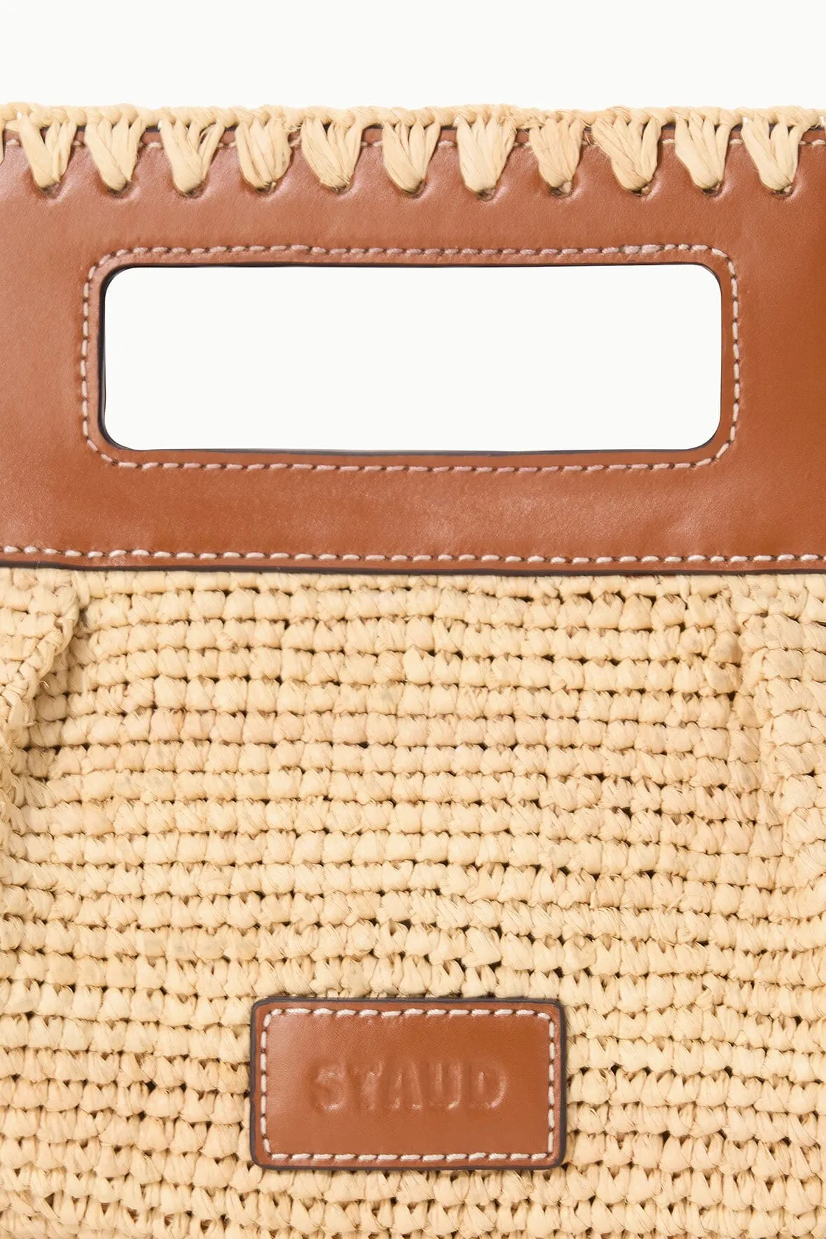 LENA CLUTCH | NATURAL TAN