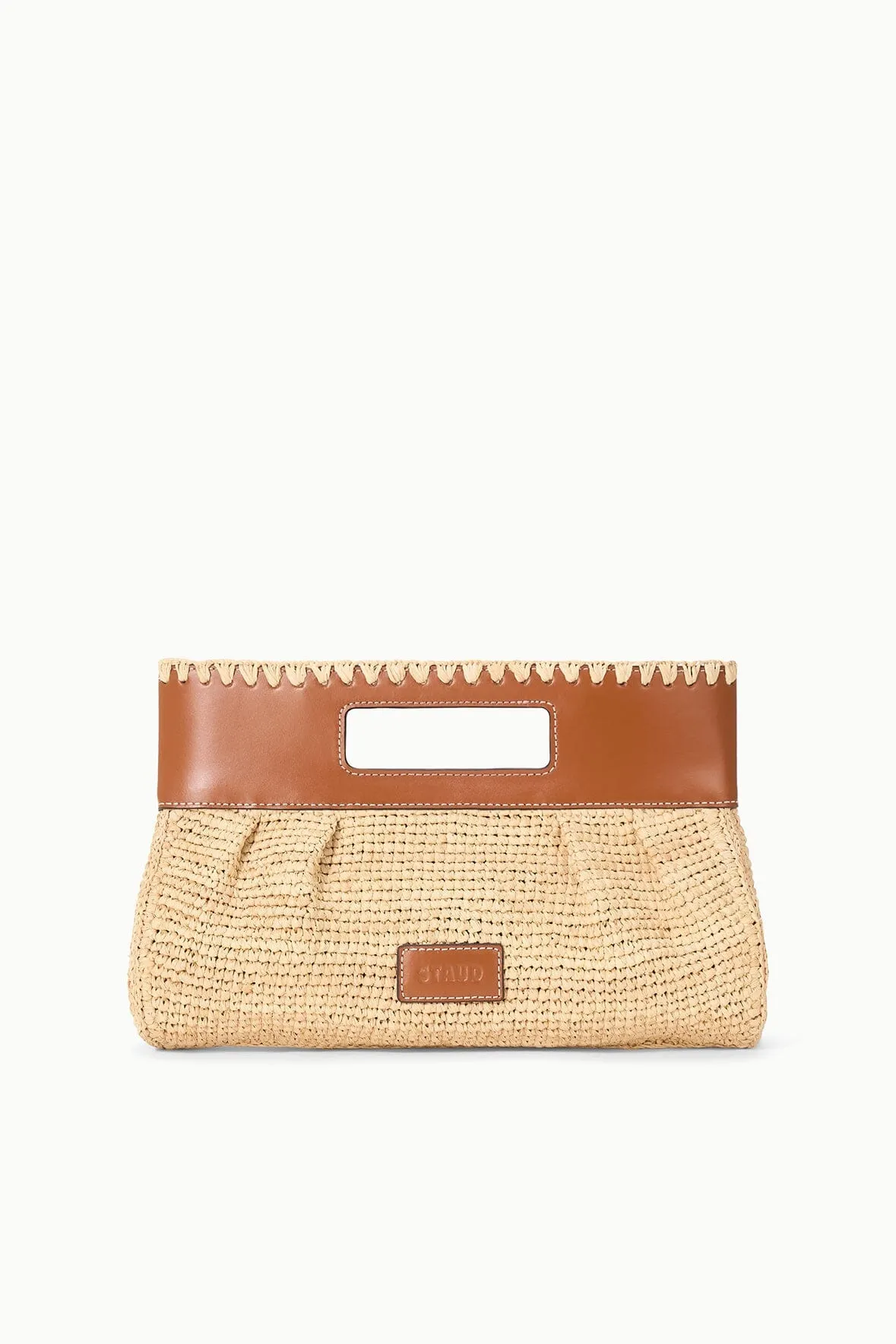 LENA CLUTCH | NATURAL TAN