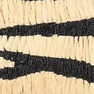 LENA CLUTCH | ZEBRA RAFFIA