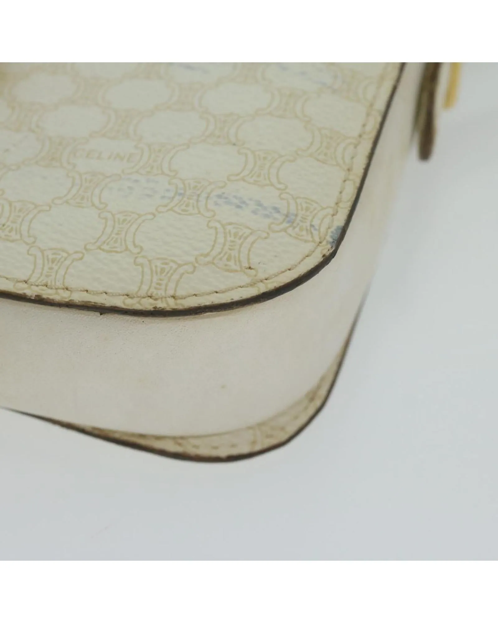 Macadam Canvas Shoulder Bag with Shoulder Drop from Italy