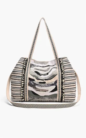 Metallic Sands Tote
