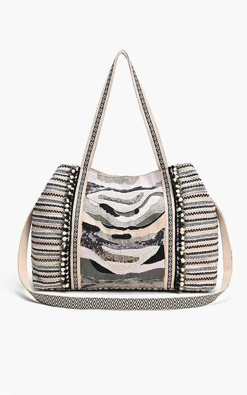 Metallic Sands Tote