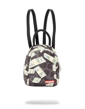 Money On Black Leopard Print Mini