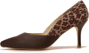 Olsen Haus Women's #6 Vegan Pump in Chocolate