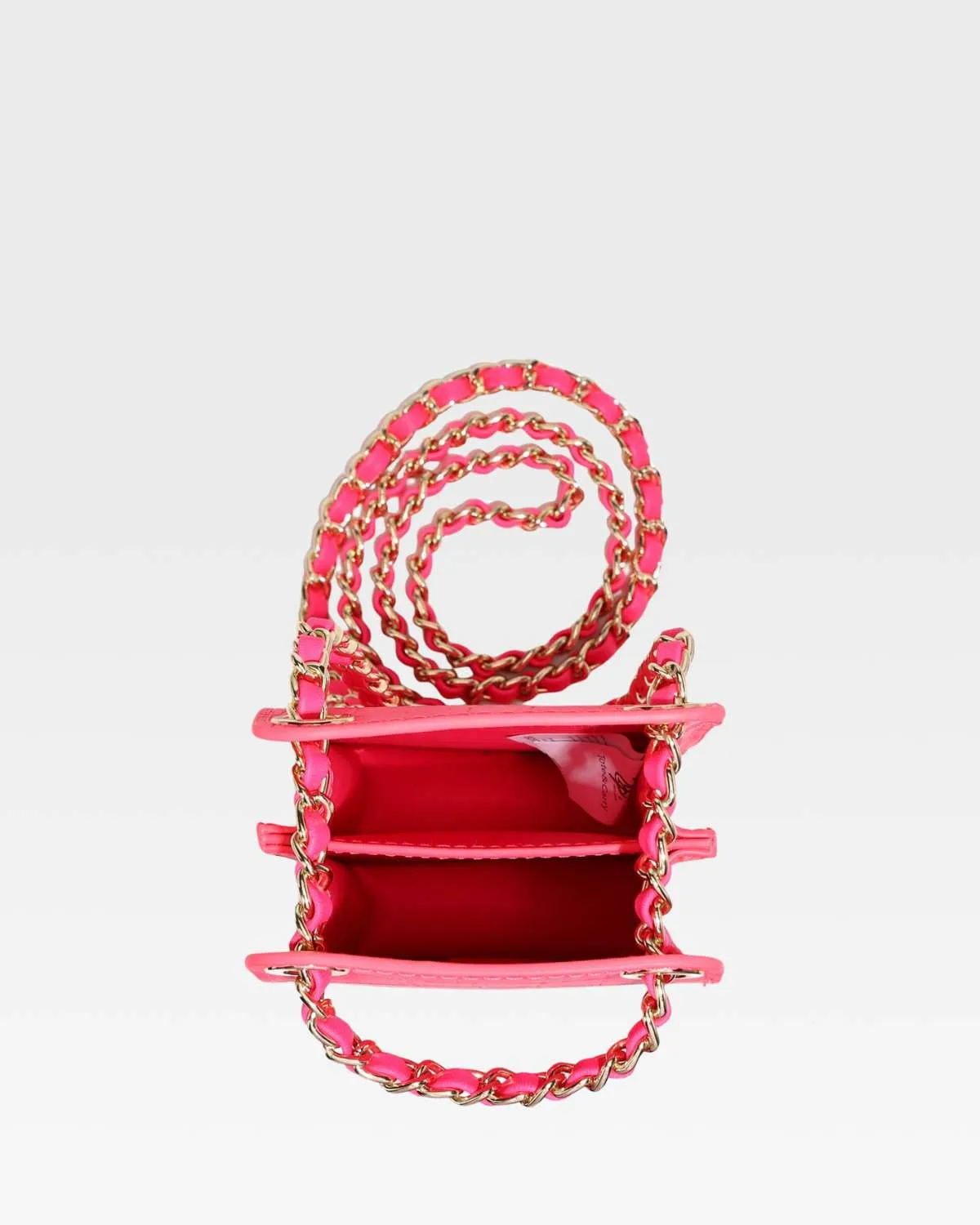Phone Messenger Bag in Pink