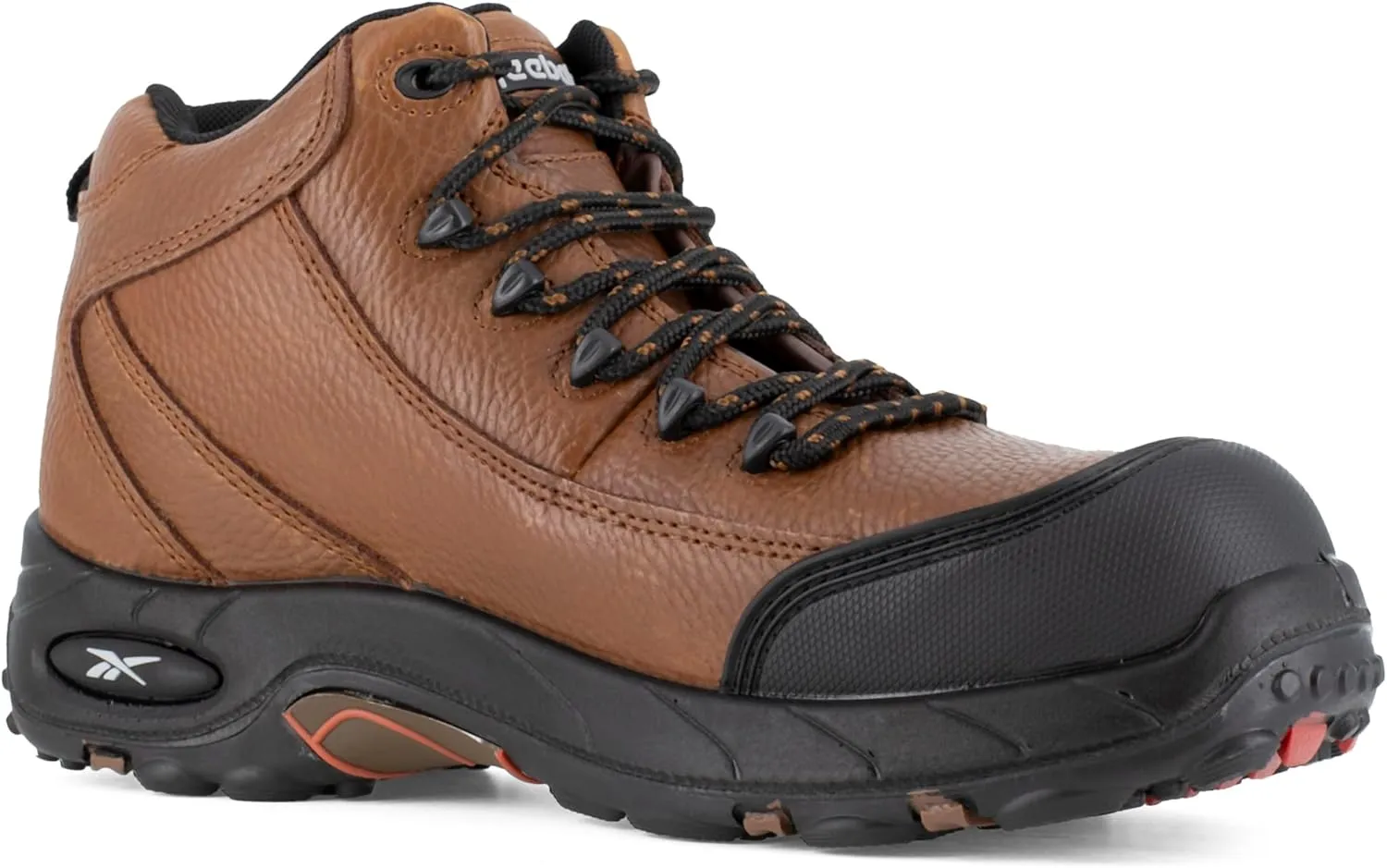 Reebok Work Men's RB4555 Tiahawk Safety Composite Toe Waterproof Sport Work Boot Black
