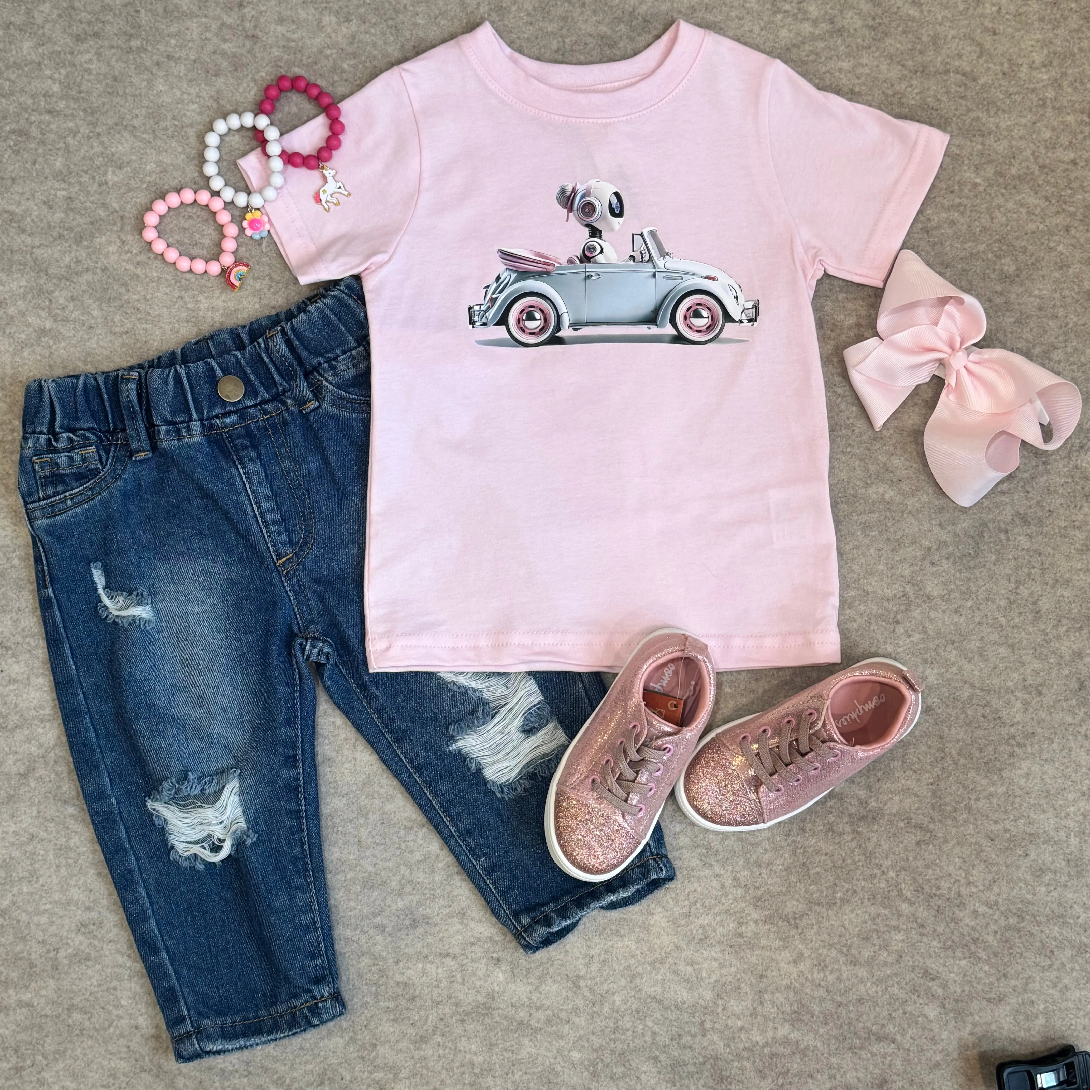 Robot Convertible Tee