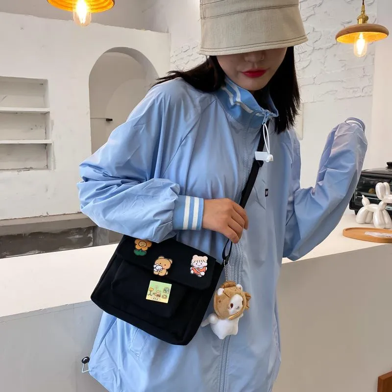 Solid Color Crossbody Bags
