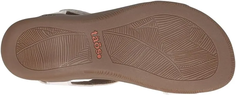 Taos The Show Premium Leather Women's Sandal - Experience Everyday Style, Comfort, Arch Support, Cooling Gel Padding and an Adjustable Fit for Exceptional Walking Comfort