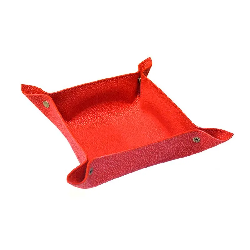 Valet Trays, Faux Suede Scotch Grain