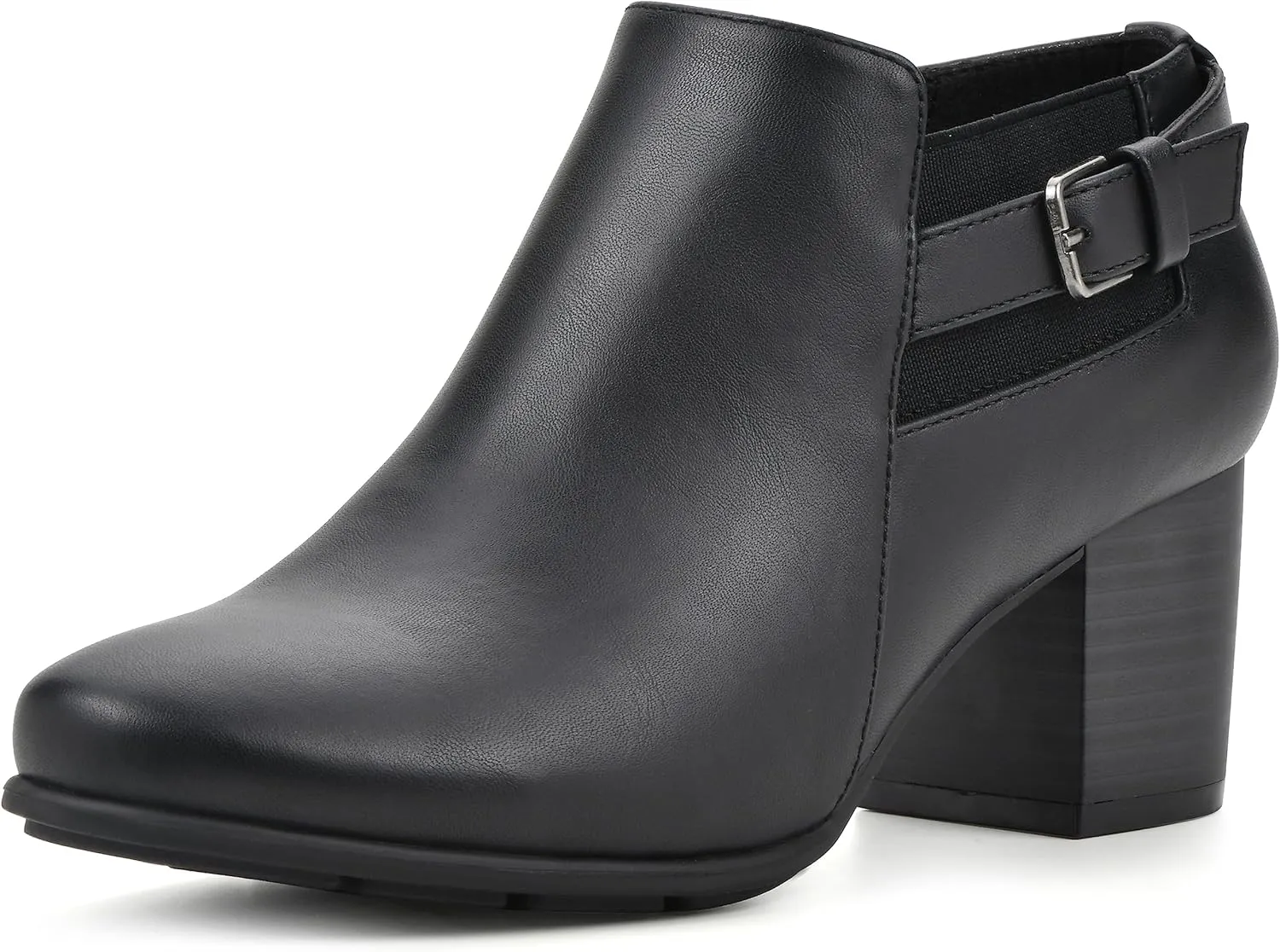 WHITE MOUNTAIN Women's Shoes Noah Block Heel Bootie