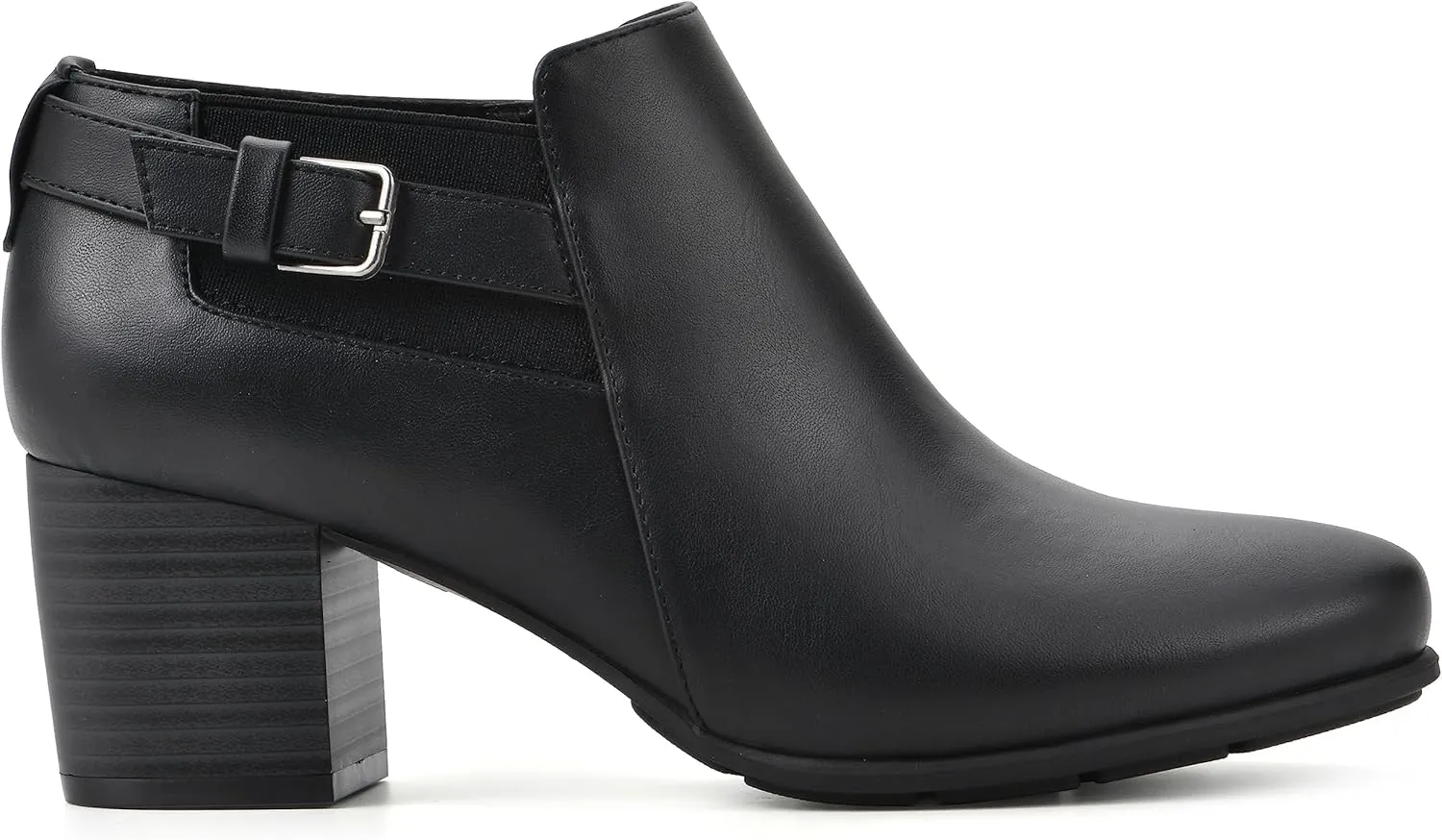 WHITE MOUNTAIN Women's Shoes Noah Block Heel Bootie