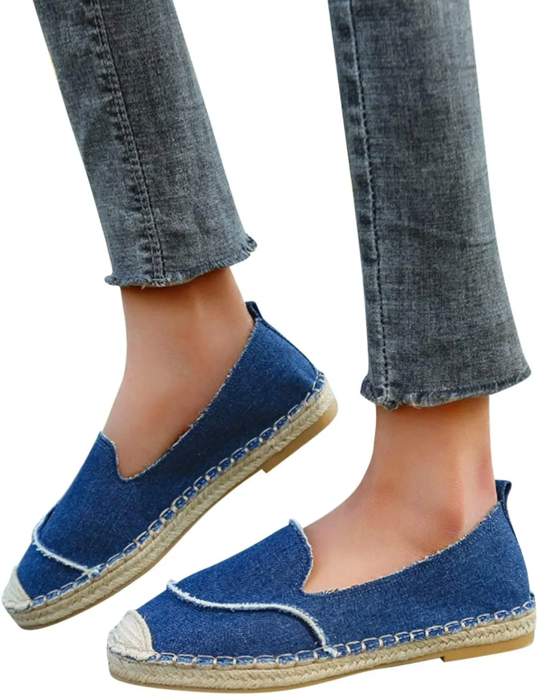Woman Sandals Size 9 Retro Women's Casual Shallow Shoes Solid Flat Women Casual Dress Shoes 11.5 for Summer