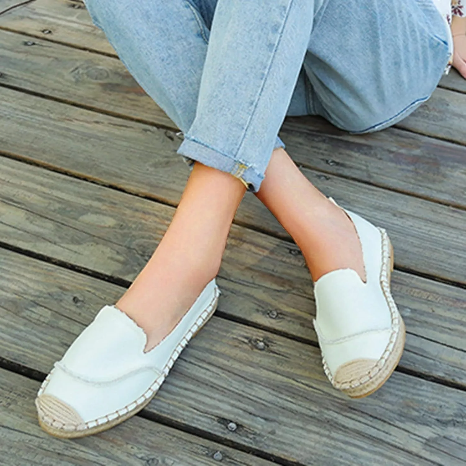 Woman Sandals Size 9 Retro Women's Casual Shallow Shoes Solid Flat Women Casual Dress Shoes 11.5 for Summer