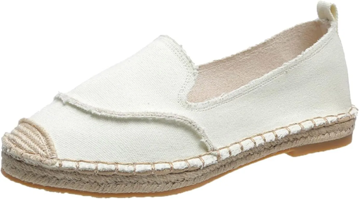 Woman Sandals Size 9 Retro Women's Casual Shallow Shoes Solid Flat Women Casual Dress Shoes 11.5 for Summer