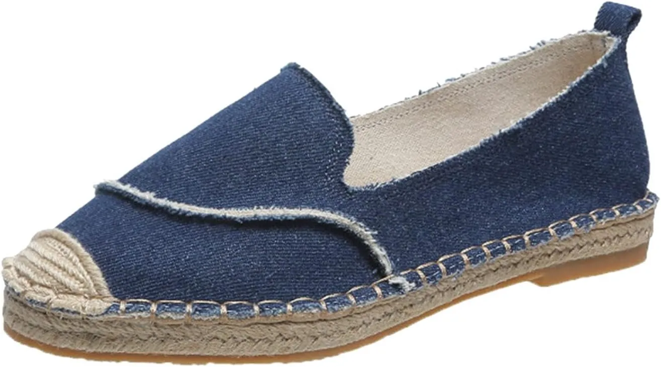 Woman Sandals Size 9 Retro Women's Casual Shallow Shoes Solid Flat Women Casual Dress Shoes 11.5 for Summer